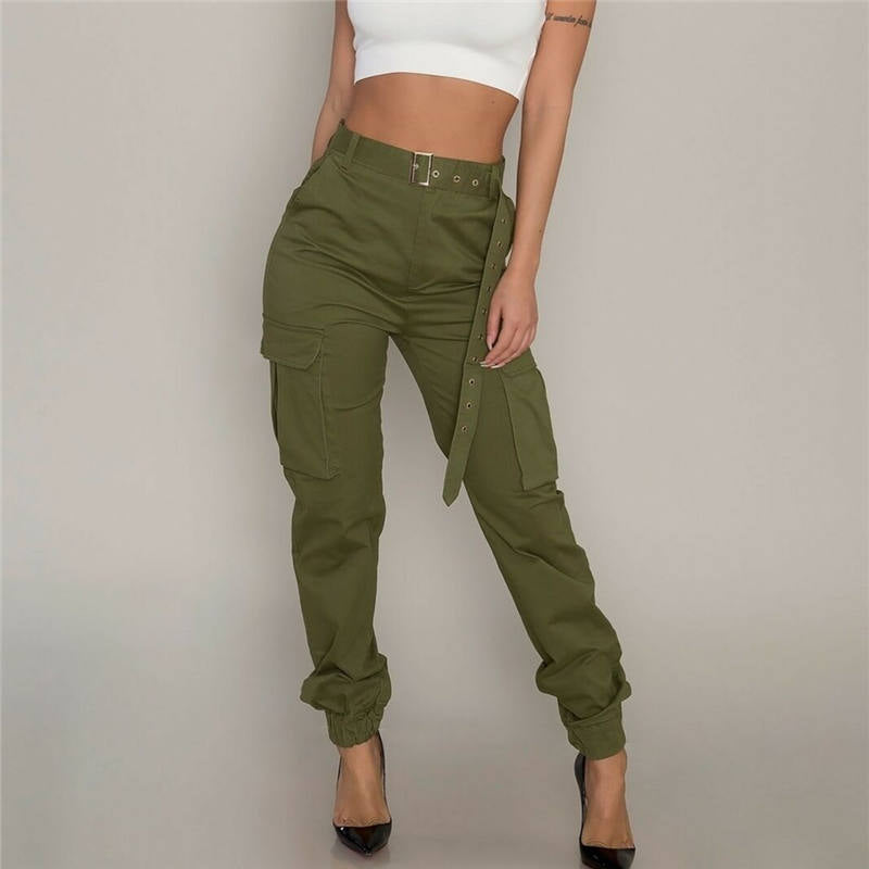 Autumn Spring Women's Camo Trousers Casual Military Army Long Sports J –  wetrendytraders