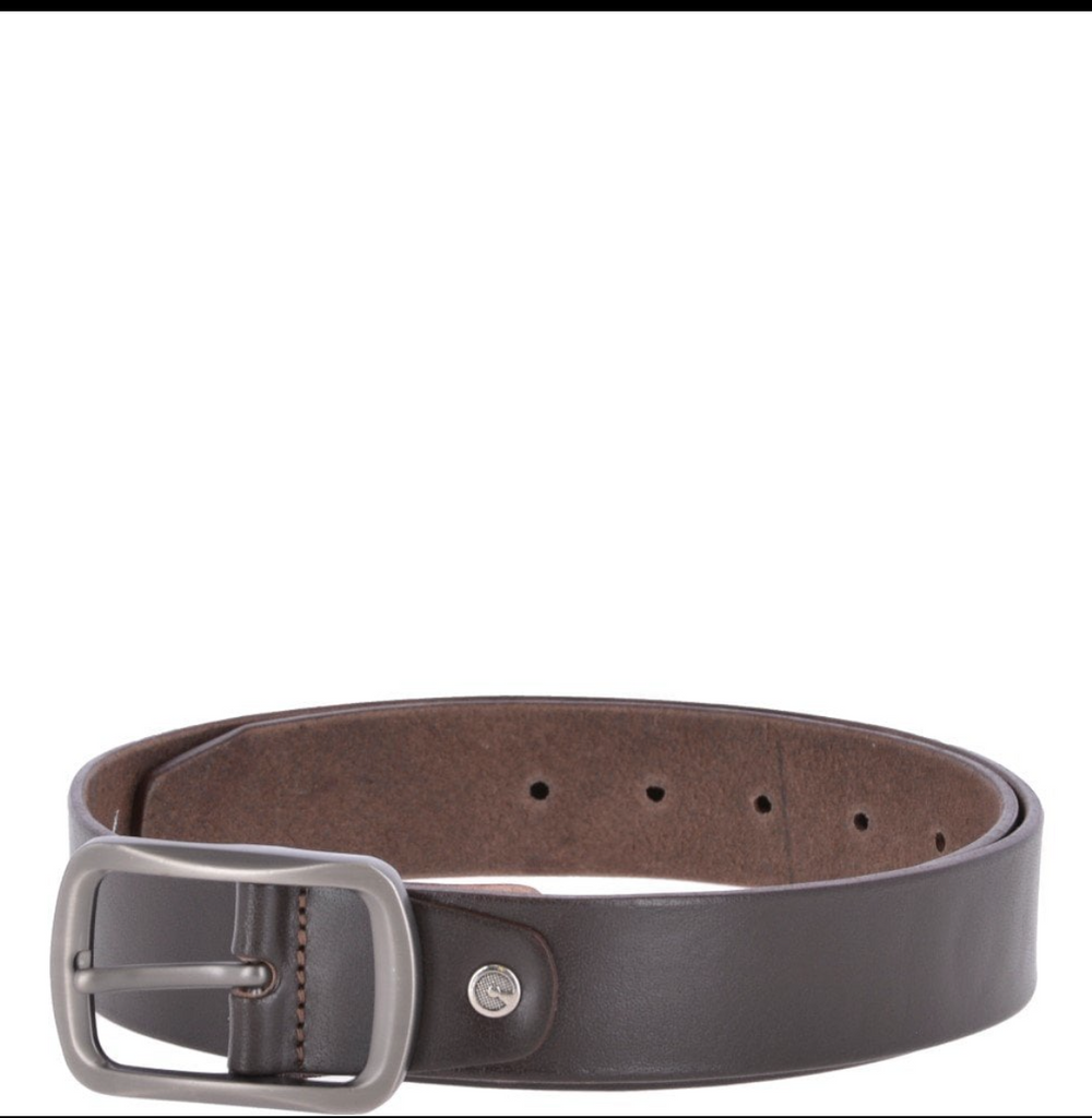 Mens Leather Belt Brown: AB-05