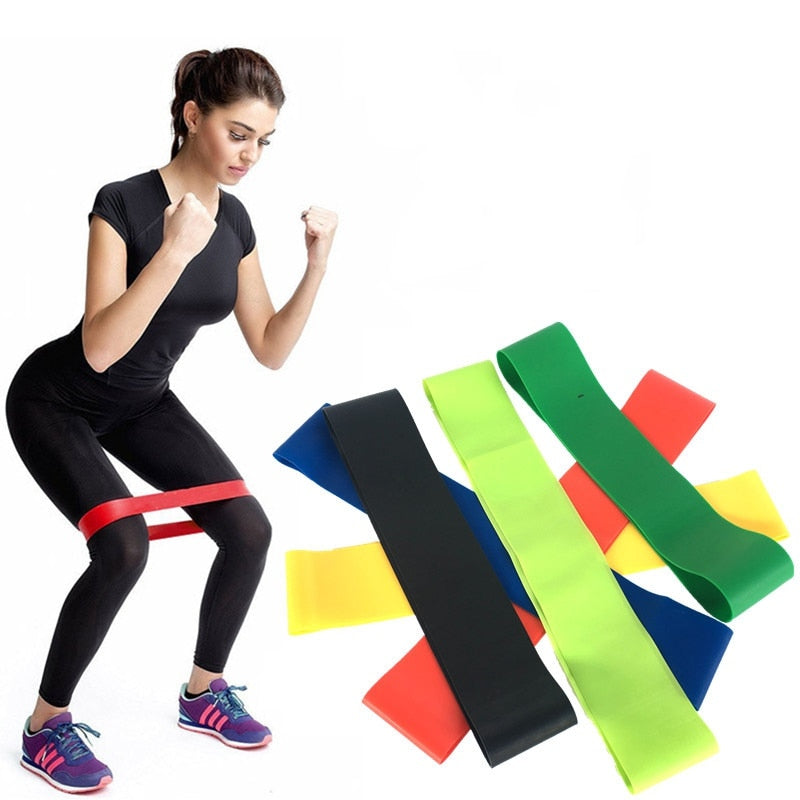 Yoga Resistance Bands Rubber Sport Band Workout Fitness Gym Equipment Loops Latex Yoga Gym Strength Training Spore Band
