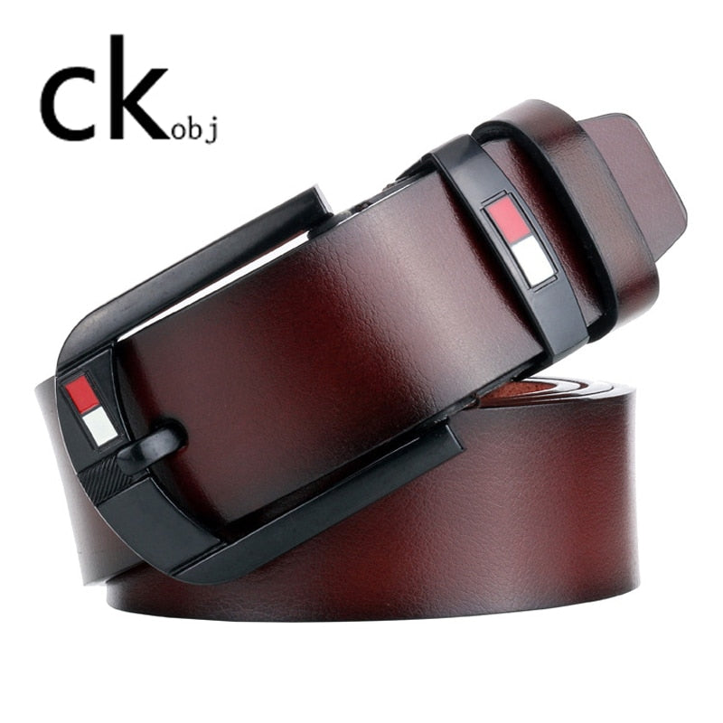 HOT High Quality Fashion pin buckle men's belt Vintage belt  pin buckle men belt BELT