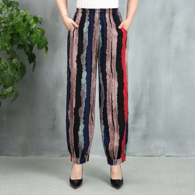 Peasant Smocked Trousers for Women Baggy Wide Leg Zambia | Ubuy